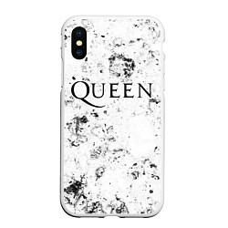 Чехол iPhone XS Max матовый Queen dirty ice