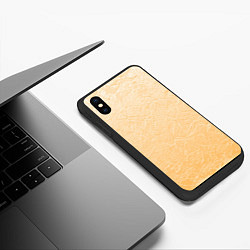 Чехол iPhone XS Max матовый Золотое руно, цвет: 3D-черный — фото 2