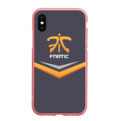 Чехол iPhone XS Max матовый Fnatic Arrows, цвет: 3D-баблгам