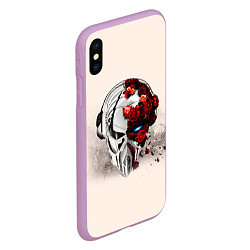 Чехол iPhone XS Max матовый Pirate Station: Pink Side, цвет: 3D-сиреневый — фото 2