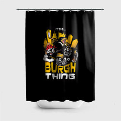 Шторка для душа Burgh Thing, цвет: 3D-принт