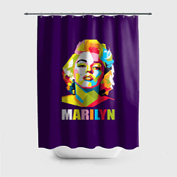 Шторка для душа Marilyn Monroe, цвет: 3D-принт