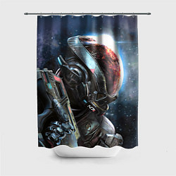Шторка для душа Mass Effect: Andromeda, цвет: 3D-принт