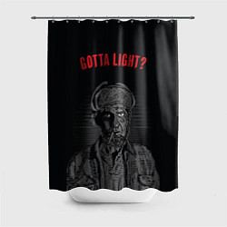 Шторка для душа Gotta light?, цвет: 3D-принт