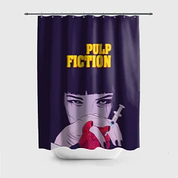 Шторка для душа Pulp Fiction: Dope Heart, цвет: 3D-принт