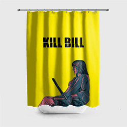 Шторка для душа Kill Bill, цвет: 3D-принт