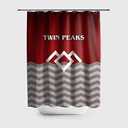 Шторка для душа Twin Peaks, цвет: 3D-принт