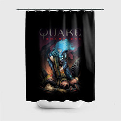 Шторка для душа Quake Champions, цвет: 3D-принт
