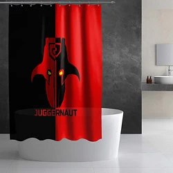 Шторка для душа Juggernaut Blood, цвет: 3D-принт — фото 2