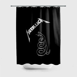 Шторка для душа Metallica - snake, цвет: 3D-принт