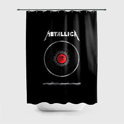 Шторка для душа Metallica Vinyl, цвет: 3D-принт