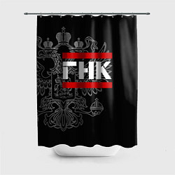 Шторка для душа ГНК: герб РФ, цвет: 3D-принт