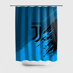 Шторка для душа FC Juventus: Abstract style, цвет: 3D-принт