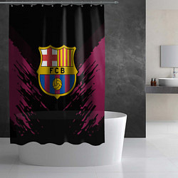 Шторка для душа Barcelona FC: Sport Fashion, цвет: 3D-принт — фото 2