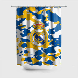 Шторка для душа Real Madrid: Camo, цвет: 3D-принт