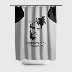 Шторка для душа XXXTentacion RIP, цвет: 3D-принт