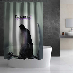 Шторка для душа Darksiders II: Death Lives, цвет: 3D-принт — фото 2