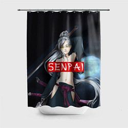 Шторка для душа Senpai Goddess, цвет: 3D-принт