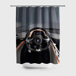 Шторка для душа BMW - salon, цвет: 3D-принт