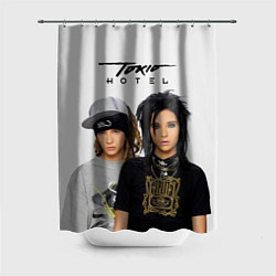 Шторка для душа Tokio Hotel - poster, цвет: 3D-принт