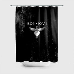 Шторка для душа Bon Jovi, цвет: 3D-принт