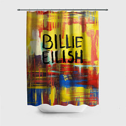 Шторка для душа Billie Eilish: Art, цвет: 3D-принт