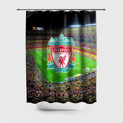 Шторка для душа FC Liverpool, цвет: 3D-принт