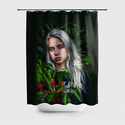 Шторка для душа BILLIE EILISH, цвет: 3D-принт