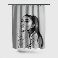 Шторка для душа Ariana Grande Ариана Гранде, цвет: 3D-принт