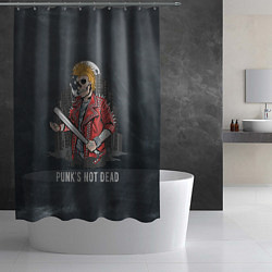 Шторка для душа Punk??s Not Dead, цвет: 3D-принт — фото 2