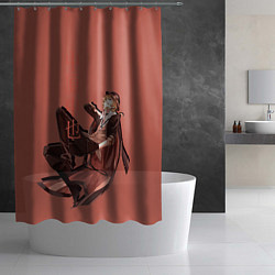 Шторка для душа Чуя Накахара, цвет: 3D-принт — фото 2