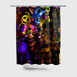 Шторка для душа Five Nights At Freddy's, цвет: 3D-принт