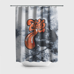 Шторка для душа Rolling stones, цвет: 3D-принт