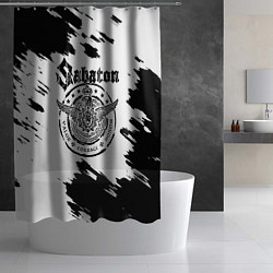 Шторка для душа Sabaton, цвет: 3D-принт — фото 2