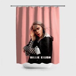 Шторка для душа Billie Eilish, цвет: 3D-принт