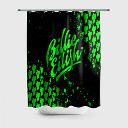 Шторка для душа Billie Eilish 3, цвет: 3D-принт