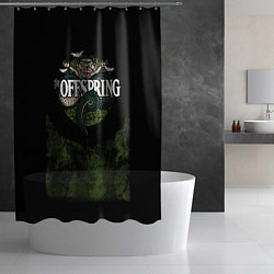 Шторка для душа Offspring, цвет: 3D-принт — фото 2