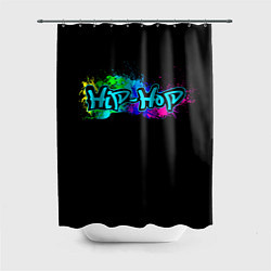 Шторка для душа Hip-Hop, цвет: 3D-принт