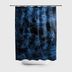 Шторка для душа Синий дым, цвет: 3D-принт