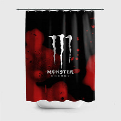 Шторка для душа MONSTER ENERGY, цвет: 3D-принт