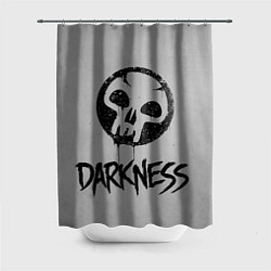 Шторка для душа Emblems Darkness, цвет: 3D-принт