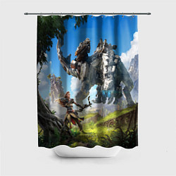 Шторка для душа HORIZON ZERO DAWN, цвет: 3D-принт