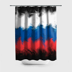 Шторка для душа Россия, цвет: 3D-принт