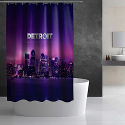 Шторка для душа Detroit Become Human S, цвет: 3D-принт — фото 2