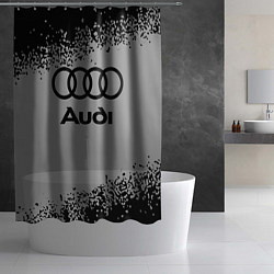 Шторка для душа AUDI АУДИ, цвет: 3D-принт — фото 2