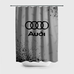 Шторка для душа AUDI АУДИ, цвет: 3D-принт