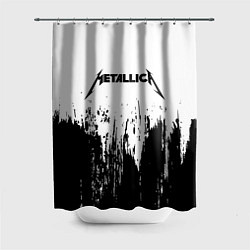 Шторка для душа METALLICA МЕТАЛЛИКА, цвет: 3D-принт