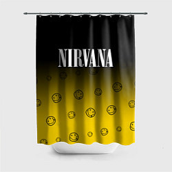 Шторка для душа NIRVANA НИРВАНА, цвет: 3D-принт