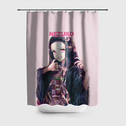 Шторка для душа Nezuko, цвет: 3D-принт