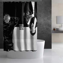 Шторка для душа Магическая битва, цвет: 3D-принт — фото 2